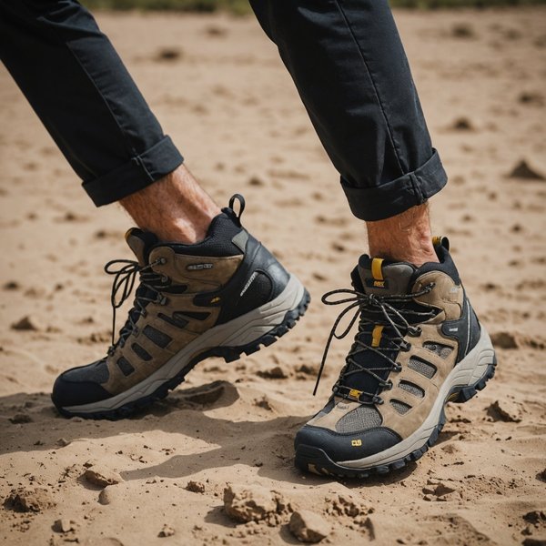 Quels types de chaussures privilégier pour des événements en extérieur sur terrain sableux?