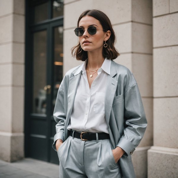 Comment styliser une tenue minimaliste avec des bijoux en métal brossé?