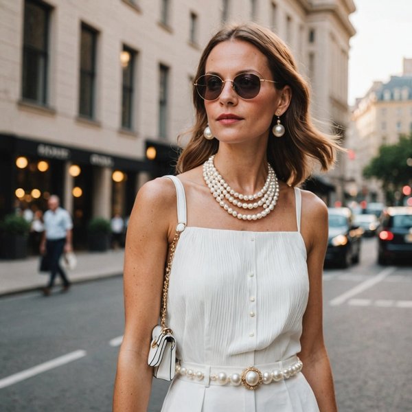 Comment associer des accessoires en perle avec des tenues de soirée d'été?