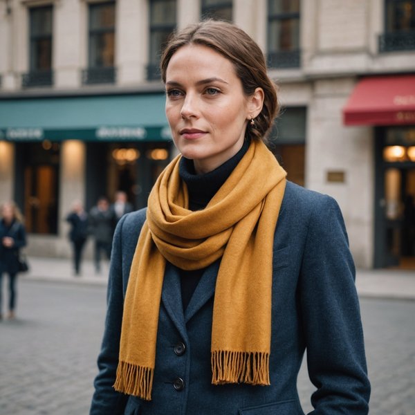 Comment choisir une écharpe en cachemire qui complète parfaitement une tenue de bureau?