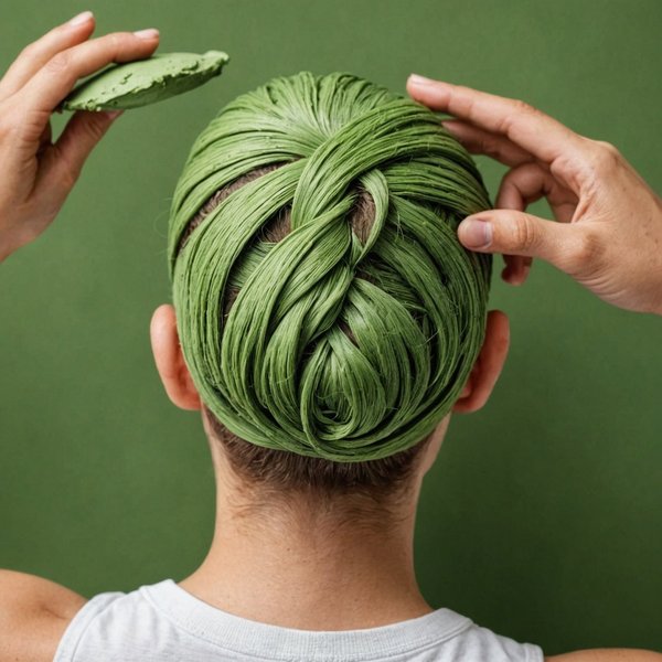 Comment utiliser l'argile verte pour traiter un cuir chevelu gras?