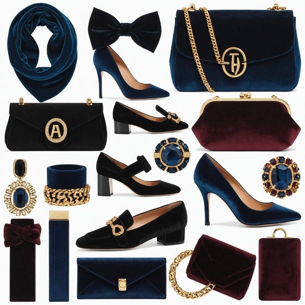 Comment sélectionner et marier des accessoires en velours pour une soirée d'hiver?