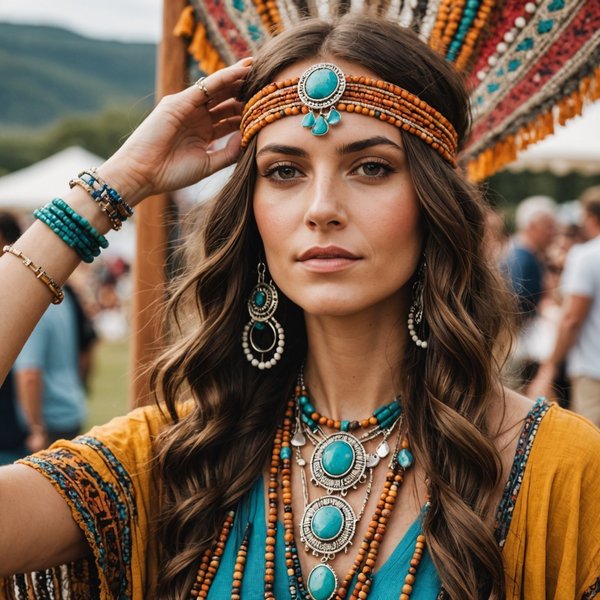 Comment créer un look bohème chic avec des bijoux faits main pour un festival d'été?